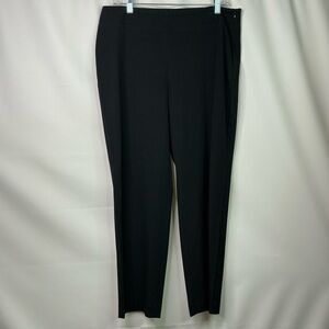 Talbots size 12‎ Petite Heritage Black Work Straight Leg Women's Pants